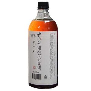 하동권여사 3년숙성 황매실 발효액 1개, 1000ml