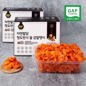 자연밭담 청도 감말랭이 1kg 특최상품 벌크 실속 가정용