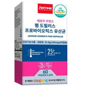 재로우 우먼스 펨 도필러스 프로바이오틱스 유산균 60정